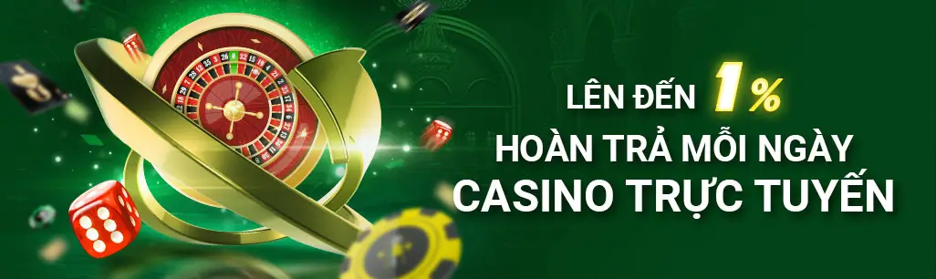 Khuyến Mãi Hoàn Trả FB88 - Ưu Đãi Minh Bạch Mỗi Ngày 5 Hoàn trả casino trực tuyến 1%