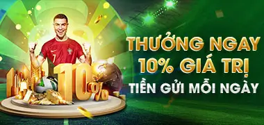 Khuyến Mãi Đặc Biệt FB88 - Ưu Đãi Hấp Dẫn Mỗi Ngày 4 Mỗi ngày thưởng 10% giá trị nạp