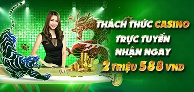 Khuyến Mãi Đặc Biệt FB88 - Ưu Đãi Hấp Dẫn Mỗi Ngày 5 thưởng trực tuyến casino đủ cược nhận ngay 2 triệu 588